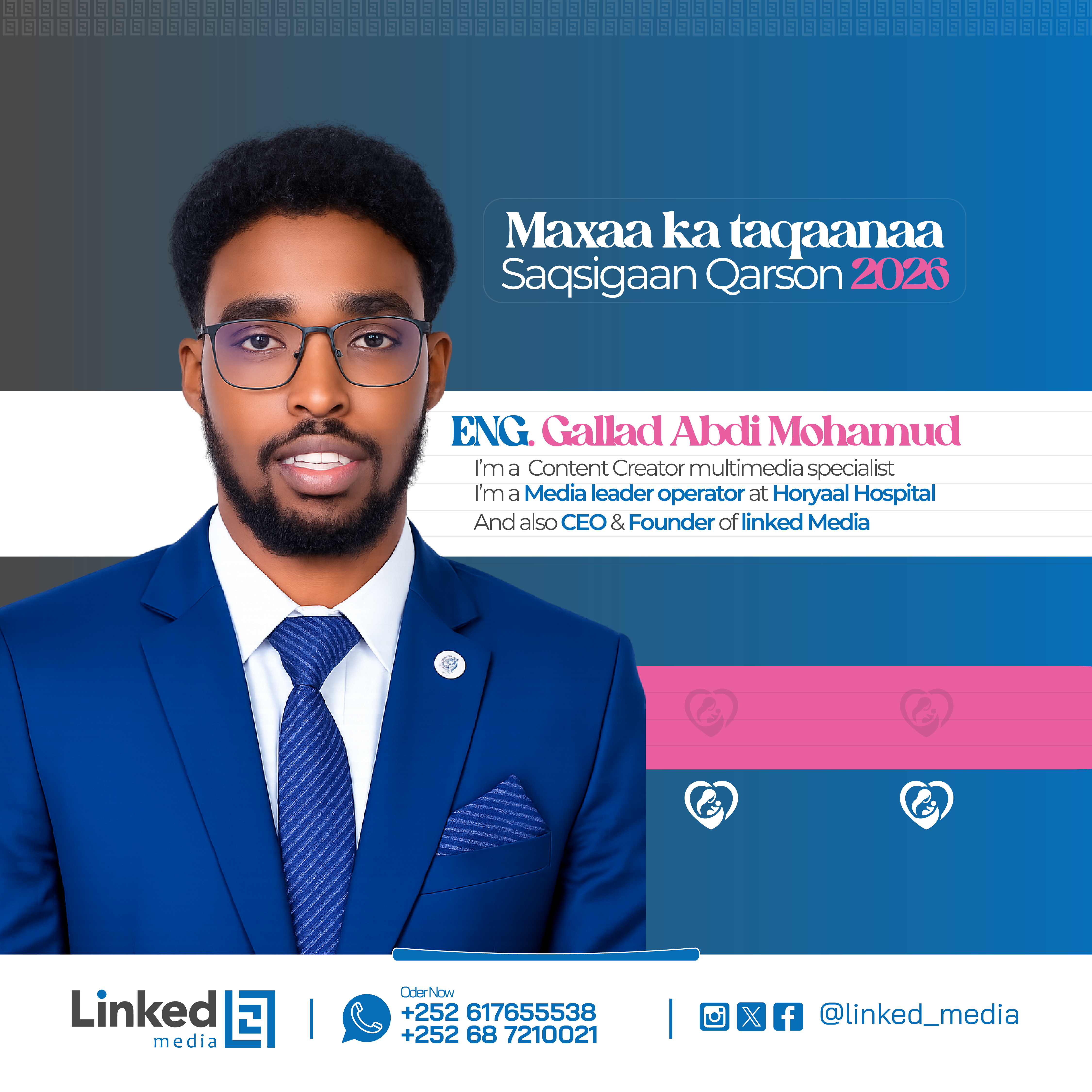 Founder Feature — Eng. Gallad Abdi